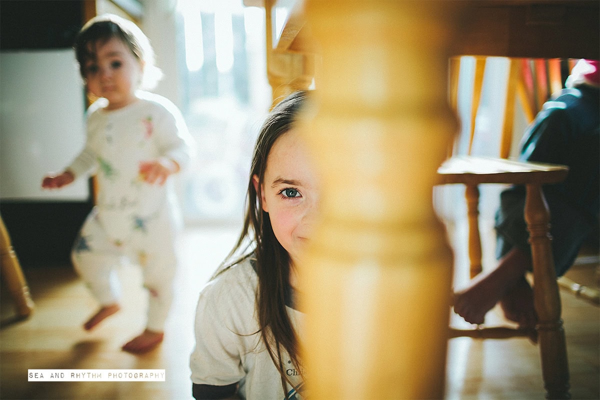 kids playing under the kitchen table by Kris and Lauren Penland - Click ...